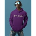 thumbnail image 2 of Old Gothic Los Angeles Banner. Hoodie Men -Image by Shutterstock, Male Large, 2 of 4