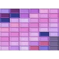 thumbnail image 1 of Ahgly Company Machine Washable Indoor Rectangle Transitional Violet Purple Area Rugs, 8' x 12', 1 of 7