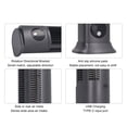 thumbnail image 4 of Bladeless Desk Fan, Desktop Tower Fan Quiet 3 Levels Adjustable  for Office for Bedroom, 4 of 8