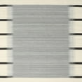 thumbnail image 1 of Ahgly Company Machine Washable Indoor Square Contemporary Gunmetal Gray Area Rugs, 7' Square, 1 of 7