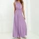 thumbnail image 1 of mfyjkho Vestidos para mujer, Vestido de mujer con falda larga, sin espalda, estilo vendaje, multiusos, de color liso y múltiples cuerdas Vestidos festivos m, 1 of 9