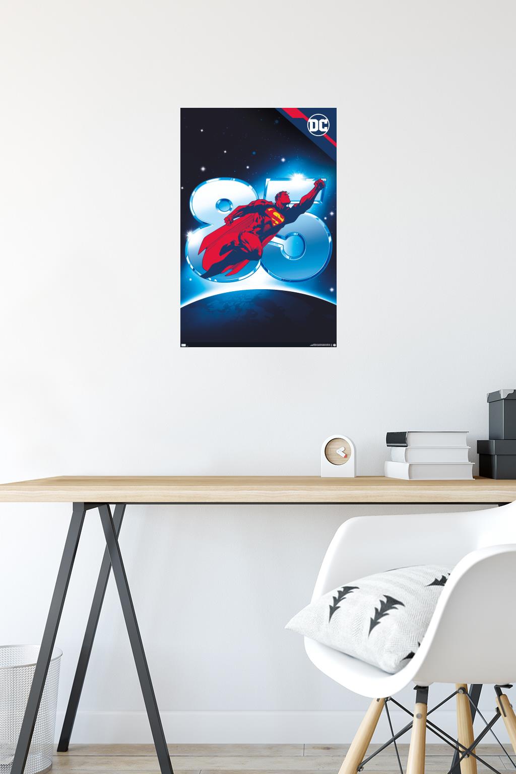 DC Comics Superman 85th Wall Poster, 14.725" x 22.375"