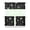 White-133, variant on Gothic Celestial Kitchen Curtains Set with Moon and Stars 3-Piece Tier and Valance Set Rod Pocket Mystical Dark Aesthetic Curtains for Astral Window Decor
