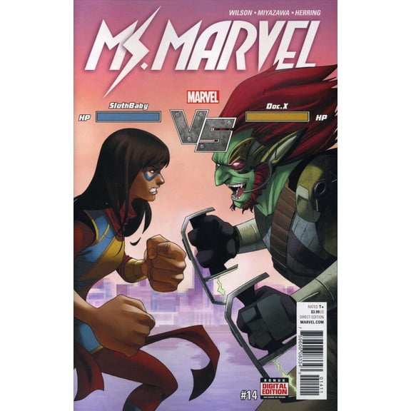 Ms. Marvel (4th Series) #14 VF ; Marvel Comic Book