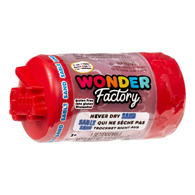 Wonder Factory Never Dry Single Sand – Never Dries Out and Gluten