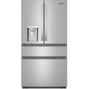 Whirlpool WRMF3636SZ 36-Inch 29 Cu. Ft. 4-Door French Door Refrigerator, Fingerprint Resistant Stainless Steel