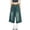 Blue, variant on Zulora Women's Wide Leg Cropped Jeans High Waist Vintage Wash Loose Fit Casual Denim Pants with Pockets