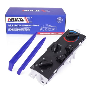 MOCA AUTOPARTS 1573870 A/C Heater Control Switch Panel Fit for 2004-2012 Chevrolet Colorado & 2004-2012 GMC Canyon
