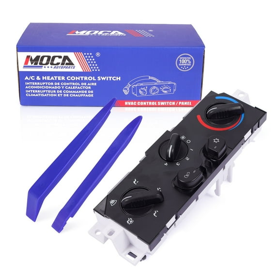 MOCA AUTOPARTS 1573870 A/C Heater Control Switch Panel Fit for 2004-2012 Chevrolet Colorado & 2004-2012 GMC Canyon