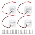 thumbnail image 1 of Enfriador de ventilador de enfriamiento de luz azul led para raspberry pi 4b 4 Conjunto de ventilador de enfriamiento para Raspberry Pi 4B Enfriador de luz azul LED Radiador ANGGREK Otros, 1 of 8