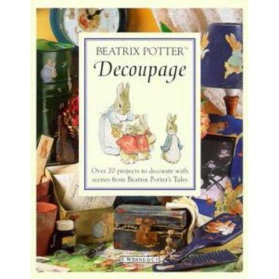 Pre-Owned Beatrix Potter Decoupage Book (Peter Rabbit) (Paperback) 0723244456 9780723244455
