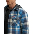 thumbnail image 4 of Wrangler® Men's and Big Men's Heavyweight Hooded Shirt Jacket, Sizes S-5XL, 4 of 5