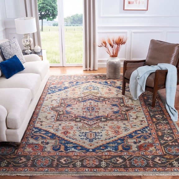 Safavieh Samarkand Fedelma Oriental Area Rug, Gray/Charcoal, 9' x 12'