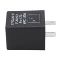 thumbnail image 1 of Electronic LED Flasher Relay, 2 Pin 10A 12V 0.1W To 150W Warning And Turn Signal Flasher Automotive Replacement Accessory, 1 of 8