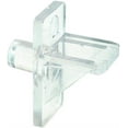 thumbnail image 2 of (2 pack) Slide-Co Prime-Line Shelf Support Pegs Plastic Clear 1/4" Dia. Carded, 2 of 3