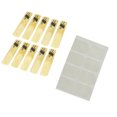 thumbnail image 1 of 10 Uds. Bambú de Fuerza de Caña de 2,5 con Almohadillas para Saxofón Alto BE Accesorios para Saxofón Yuyangstore Almohadilla de boquilla de saxofón, 1 of 8