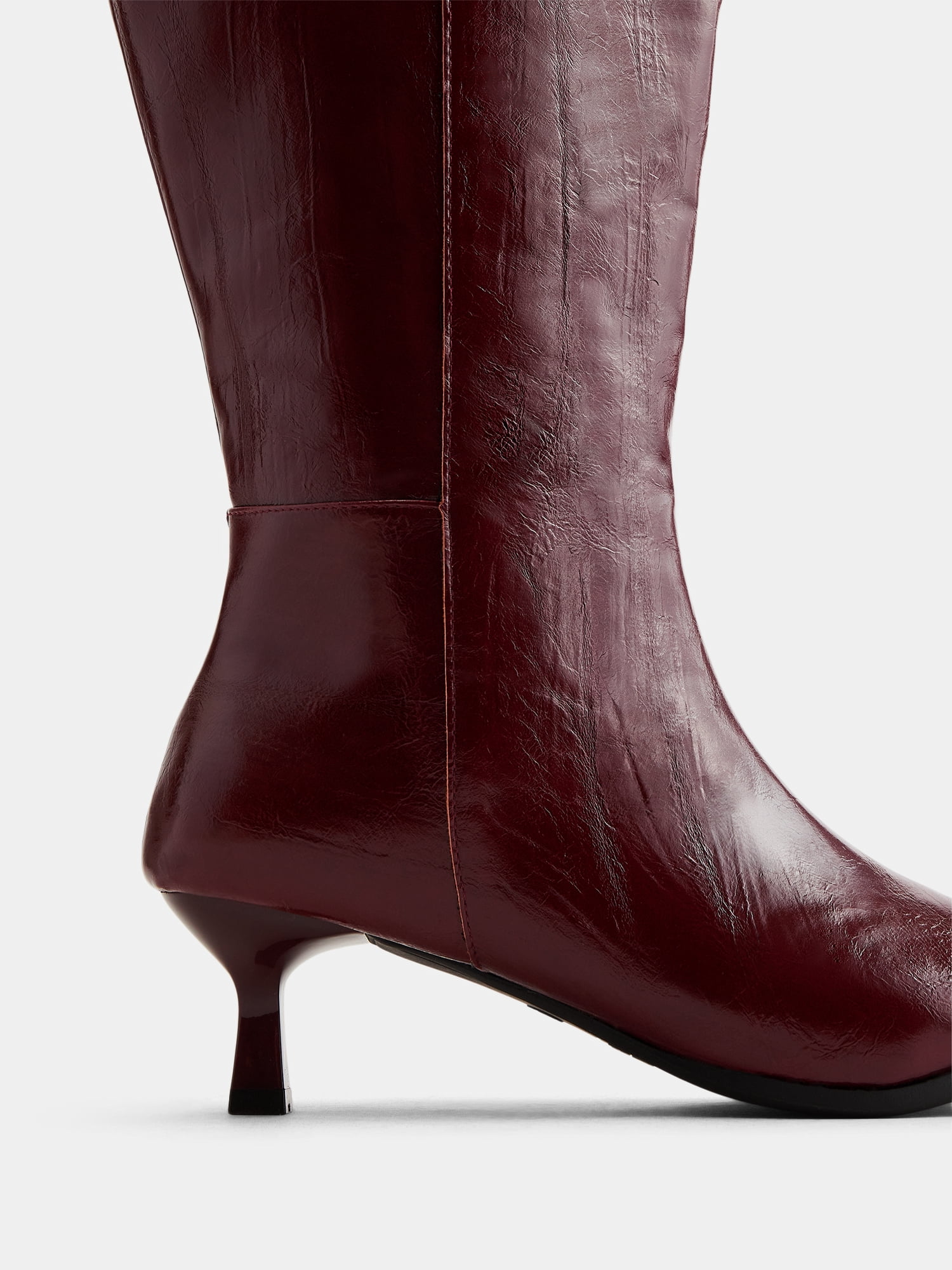 No Boundaries Women’s Kitten Heel Tall Boots