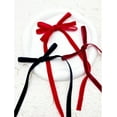 thumbnail image 4 of 36 Pcs Velvet Ribbon Bow for Christmas Tree, 5 x 7 Inch Xmas Bows for DIY Crafts Gift Wrapping Hair Bow Hat Wreath Making Wedding Floral Holiday Christmas Party Decoration, 3/8" Width, Red, 4 of 11