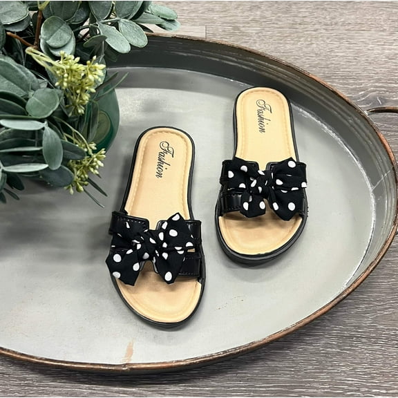 Polkadot Bow Sandals