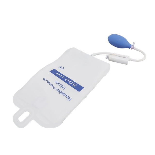 Poche de Perfusion de Pression Fluide, Sac de Perfusion de Pression de TPU Polyvalent Léger Fiable pour la Perfusion Rapide de Sang pour le Patient 500ml