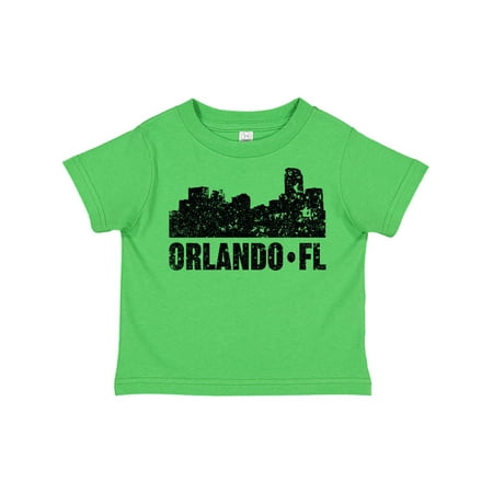 

Inktastic Orlando Skyline with Grunge Gift Toddler Boy or Toddler Girl T-Shirt