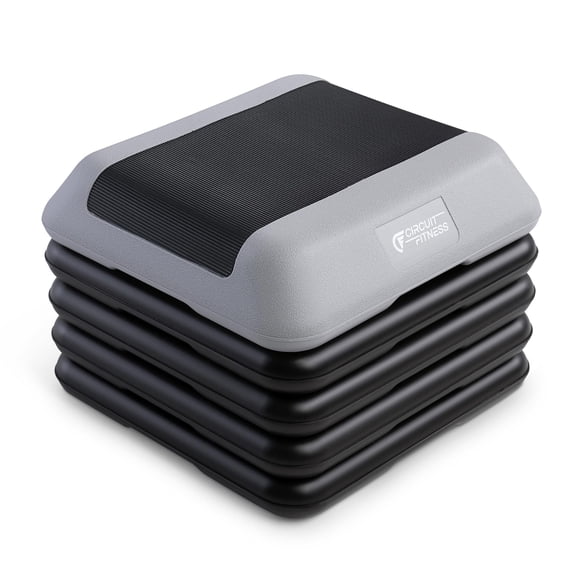 Plataforma de step aeróbico Marcy 41 x 41 cm con altura ajustable