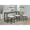thumbnail image 2 of Sunset Trading DLU-EL6518 Nuances de Petite Table de Pub et Console de Sofa, Gris - Rectangulaire, 2 of 4