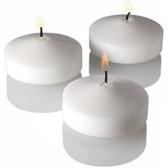 Richland® 3" Floating Candles White Unscented Set of 72