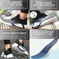 thumbnail image 6 of AUXDIQ Work Shoes Men Women Breathable Steel Toe Cap Industrial Trainers Lightweight Construction Sneakers Sport Shoes, 6 of 6