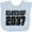 Blue, variant on Inktastic Class of 2037 Boys or Girls Baby Bib