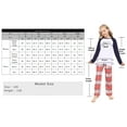 thumbnail image 3 of Purcoar Classic Christmas Deer Print Matching Family Christmas Pajama Set, 3 of 7