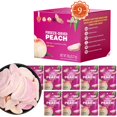 thumbnail image 1 of Freeze-Dried Fruit Peach Chips, 9 Pack Single-Serve Pack, Non GMO, Kosher, No Add Sugar, Gluten free, Vegan, Holiday Gifts, Healthy Snack 0.35 Ounce, 1 of 5
