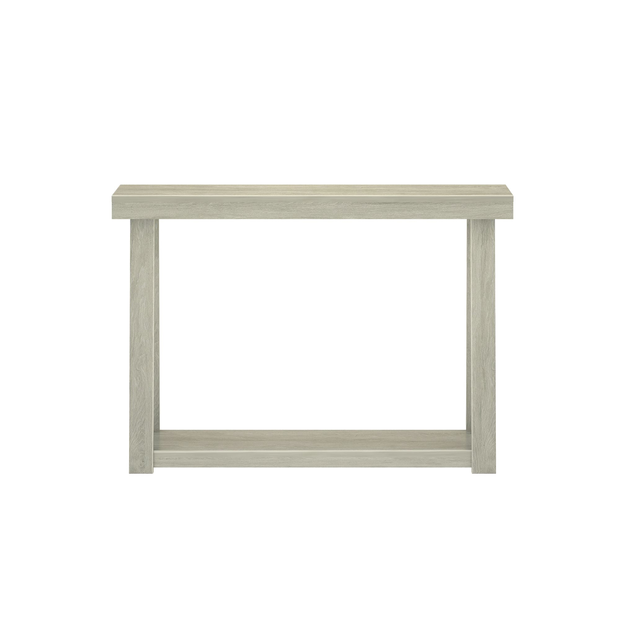 Plank+Beam Solid Wood 46 " Console Table with Storage, Narrow Entryway Table, Living Room