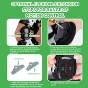 Orthomen OA Unloader Knee Brace Support for Arthritis Pain, Osteoarthritis, Knee Degeneration (Left)