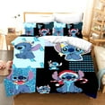 thumbnail image 2 of Stitch Duvet Cover Set Comforter Bedding  3d Children'S Bedding Set 3-Piece, 2 of 5