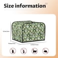 thumbnail image 5 of Lsque Cute Frog Print 4 Slice Toaster Cover , Kitchen Appliance Dustproof Protector , Toaster Protector Dustproof Kitchen Appliance Cover, 5 of 7