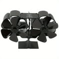 thumbnail image 3 of 1pc Double Head Thermal Power Fireplace Fan, Automatic Start, No Power Supply,, 3 of 4