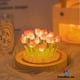 thumbnail image 2 of Luces de noche de tulipán coloridas lámparas de mesa de flores artesanales decorativas regalos significativos MX1, 2 of 4
