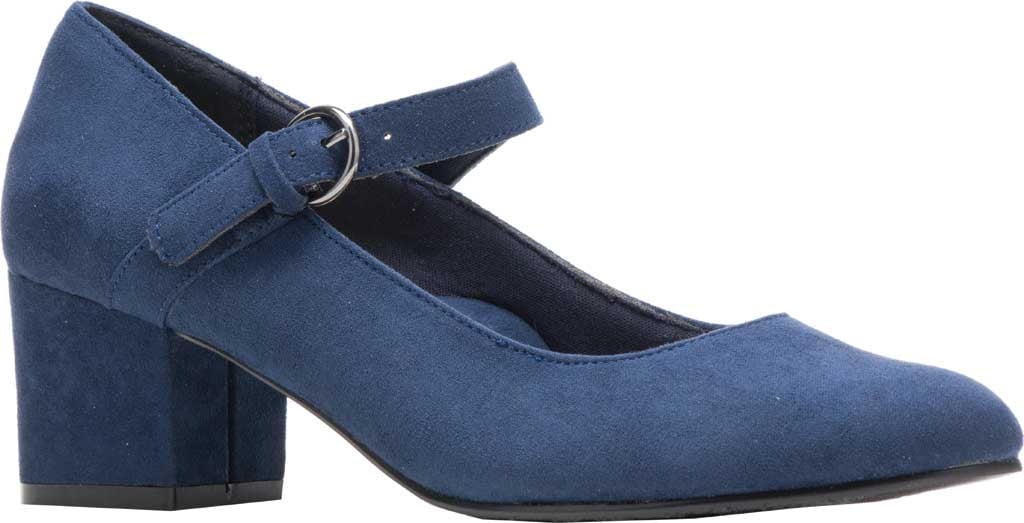 navy mary jane heels