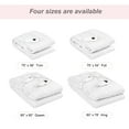 thumbnail image 4 of Electric Heated Mattress Pad Safe Blanket 8 Temperatures &Timer - White Twin, 4 of 4