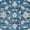 Blue, variant on Unique Loom Boston Collection Area Rug - Floral (5' 3" Octagon White Blue/Gray)
