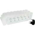 thumbnail image 2 of 12 velas LED recargables efecto llama con base de carga ideal para Navidad, cumpleaños, bar, restaurante, boda... Kuyhfg Bienvenido a Kuyhfg, 2 of 4