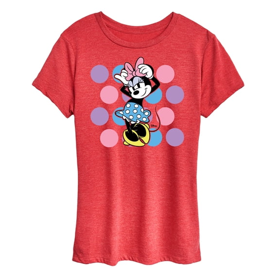 Disney - Minnie Dots - Women's Short Sleeve Graphic T-Shirt