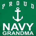 thumbnail image 3 of CafePress - Proud Navy Grandma Women's Dark T Shirt - Women's Traditional Fit Dark T-Shirt, 3 of 4