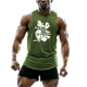 thumbnail image 3 of Chaleco para hombre, transpirable, sencillo, ligero, para deportes al aire libre, uso diario, multicolor, chaqueta de baloncesto con cuello redondo y fitness, 3 of 5