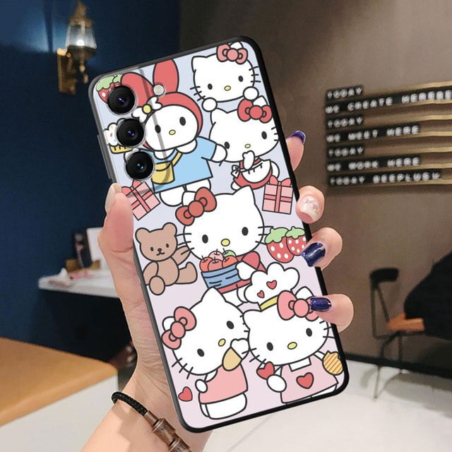 Sanrio Hello Kitty Coque Case for Samsung Galaxy S21 Plus S23 Ultra 5G ...