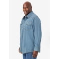 thumbnail image 3 of Boulder Creek By Kingsize Men's Big & Tall Western Snap Front Shirt, 3 of 6