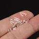 thumbnail image 3 of Uña de nariz de vidrio transparente Anillo de nariz en forma de C Varilla curva en forma de L Anillo de nariz invisible Pendiente de uña de hueso de oreja Piercing de uña de ombligo, 3 of 6
