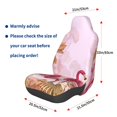thumbnail image 3 of Yiaed Flamingos In The Tropical Forest Print Car Seat Covers,Universal Auto Seats Protector Fits for Car,SUV Sedan,Truck,Automotive Seat Covers & Accessories, 3 of 5