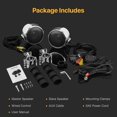thumbnail image 4 of Altavoces para moto GoHawk AN4-Halo LED 4 con amplificador Bluetooth, 4 of 9